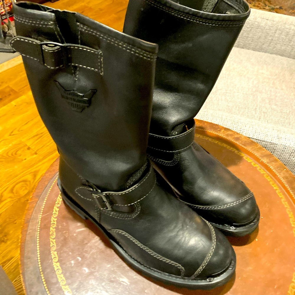 Vintage Harley Davidson engineer boots 13D